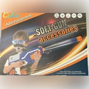 CUKU KIDS SOFT GUN ACCESSORIES NIB